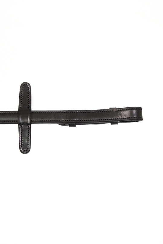 Large Pimple Hybrid Rubber Reins with Leather Stoppers