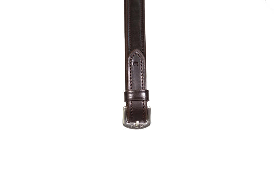 Large Pimple Hybrid Rubber Reins with Leather Stoppers