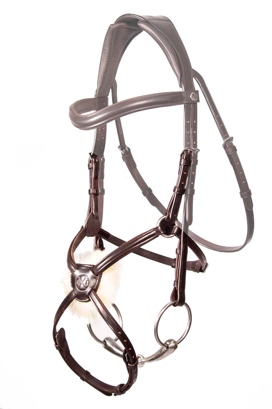 Double Buckle Figure 8 Grackle Noseband