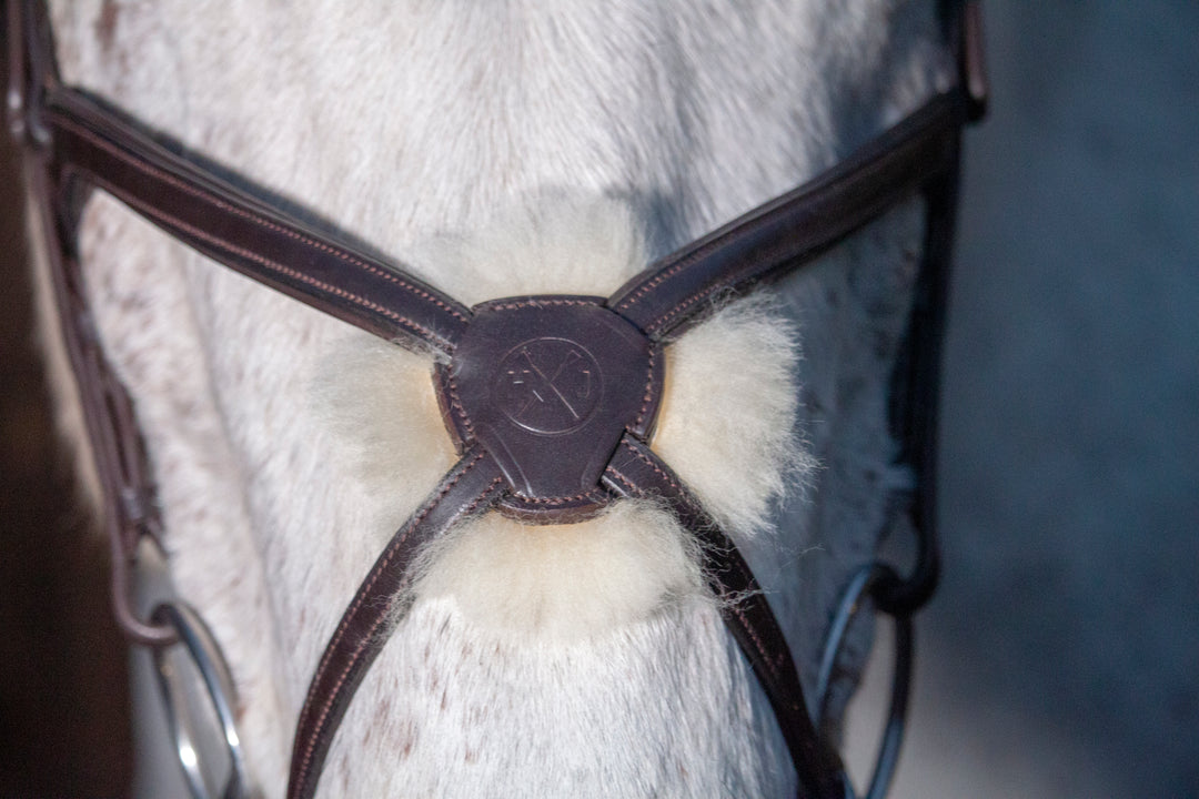 Figure 8 Sheepskin Grackle Noseband